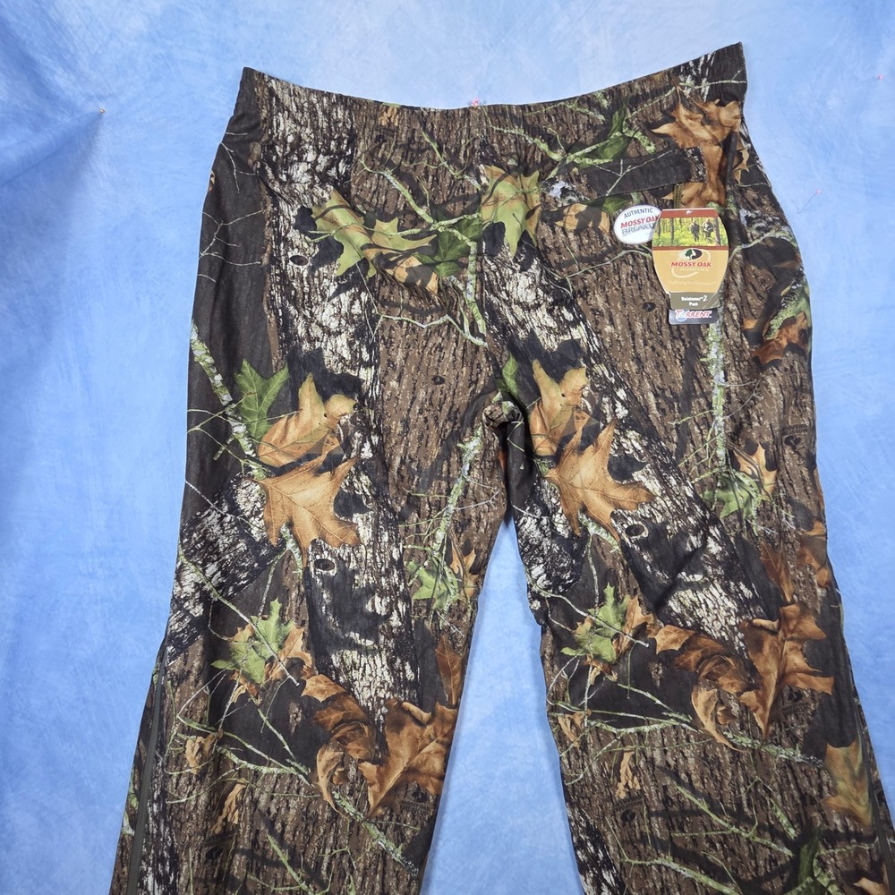 Rivers West Mens 2XL Rainwear 2 Mossy Oak Break-Up Camo Hunting Pants Waterproof
